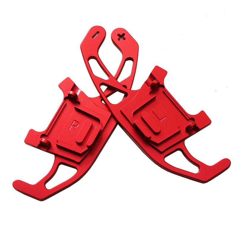 2pcs Car Steering Wheel Shift Paddle Shifter Extended For VW GOLF GTI R GTD GTE MK7 7 POLO GTI Scirocco 2014 2015-