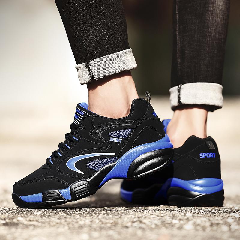 Мужская спортивная обувь Oxford Sole Outdoors Walking Casual Sneakers Fashion Designer Leather Sneakers Waterproof Men's Tennis