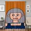 Оконные кухонные шторы для гостиной 2 штуки Блэкаут шторы Дверная штора Домашнее украшение спальни девочки Перегородка Тень