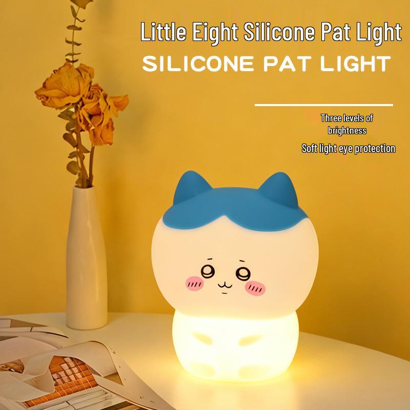 Chiikawa Hachiikawa Night Light: Creative Sleep Companion Tap Light for Girls