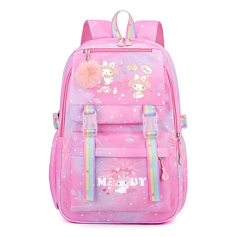Melody Melody Sweet Cartoon Printed School Bag Primary School Junior High School Student Large Capacity Backpack