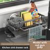 Kitchen Rack, Rag Rack, Household Sink, Drain Basket, Countertop, Multifunctional Sponge Detergent Storage Rack