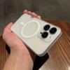 Ultra Thin Frosted Style Magnetic Case For iPhone 15 14 13 12 11 Pro Max 15 Plus Lens Protective Wireless Charging Magsafe Cover