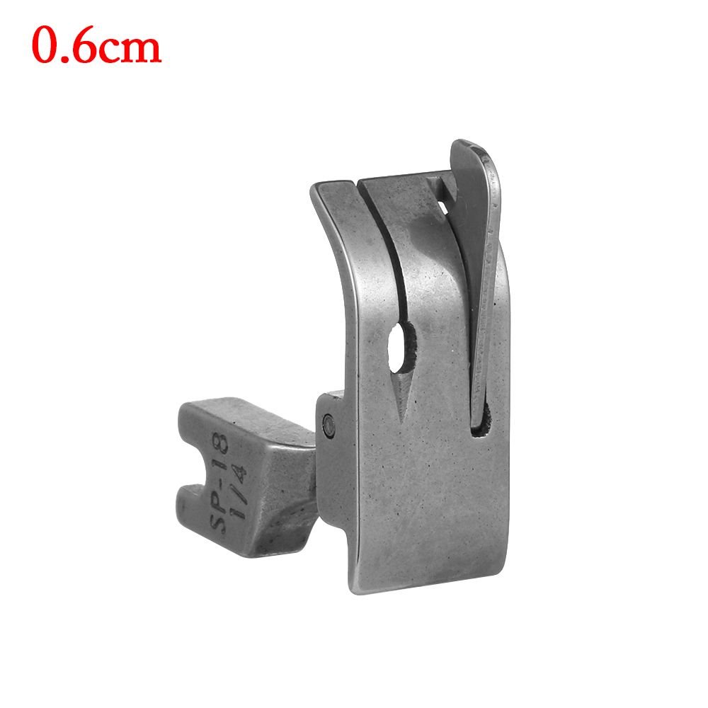 1/8 1/4 3/16 Industrial 1/32 Metal Presser Foot Sewing Machine Single Needle Flat Car Moving Edge