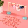 1/6 1/8 1/12 Dolls Gift Clothes Rack Dollhouse Furniture Doll Accessories Garment Organizer Hangers
