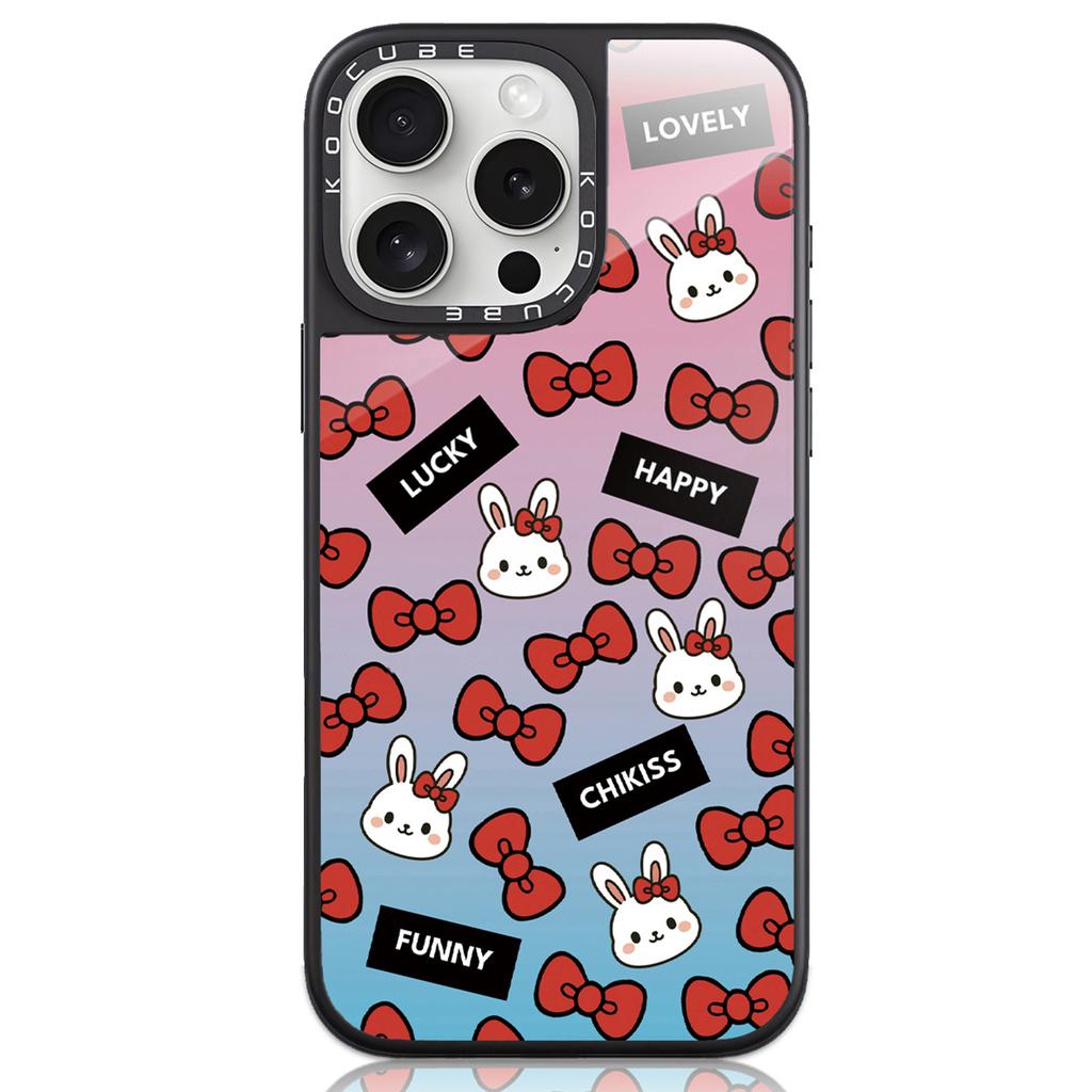 For iPhone 16 Pro Max Case High Aluminium-silicon Glass+PC+TPU Pattern Print Phone Cover Compatible with MagSafe