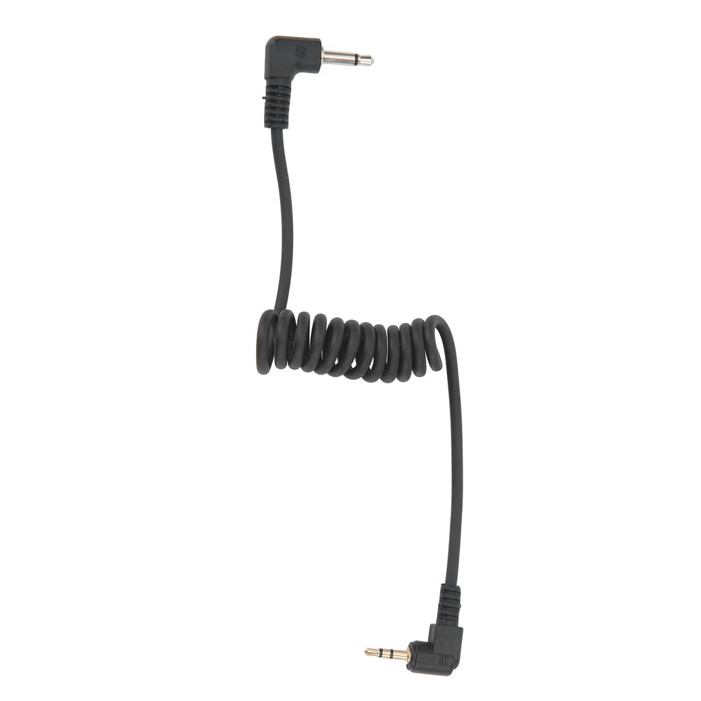 Шнур затвора камеры 2,5 мм - 3,5 мм позолоченный пластиковый эластичный триггер вспышки спуск затвора