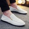 Обувь Doudou мужская однопедальная мужская обувь 2024 года, новая осенняя мужская летняя обувь для вождения, мужская повседневная обувь