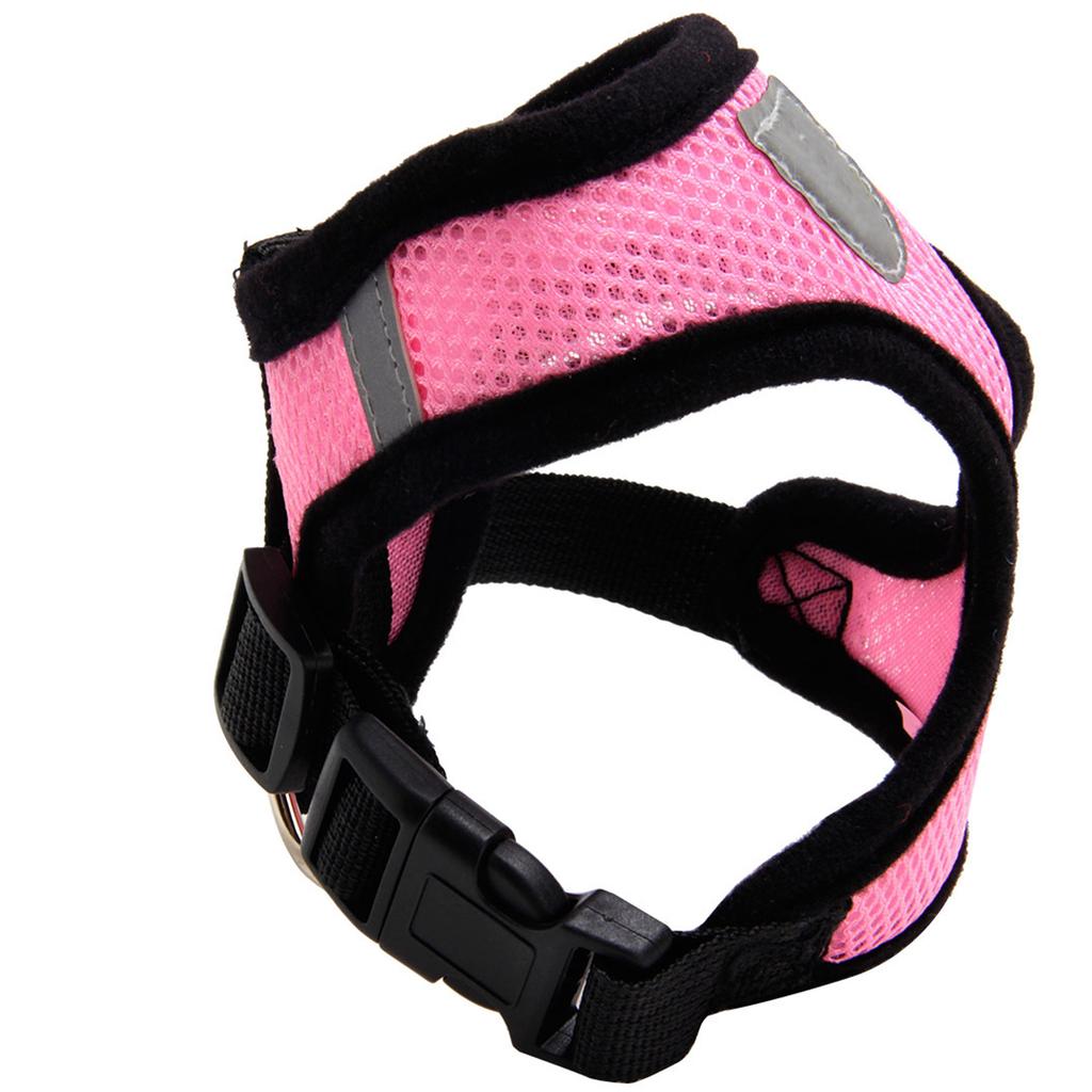 Dog Harness with Leash Mesh Cloth Adjustable Soft Breathable Pet Vest for Outdoor Training and