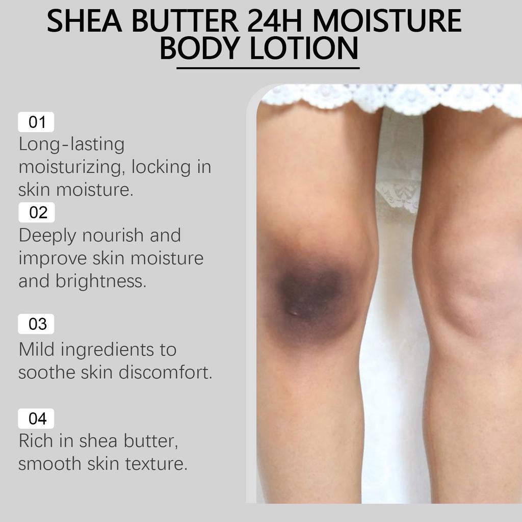 Лосьон для тела с маслом ши, увлажняющий, питательный и разглаживающий кожу тела, увлажняющий лосьон для всего тела