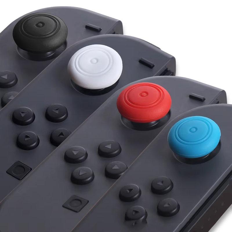 8 шт. Накладки на стики из силиконовой резины для Nintendo Switch 2, сменные защитные колпачки для джойконов
