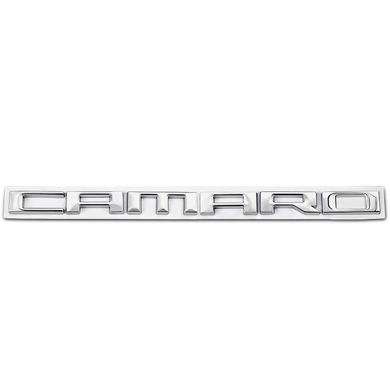 3D наклейки на автомобиль с буквами CAMARO, значок-эмблема на задний багажник для Chevrolet Camaro Equinox Traverse Montana Silverado TrailBlazer Suburban