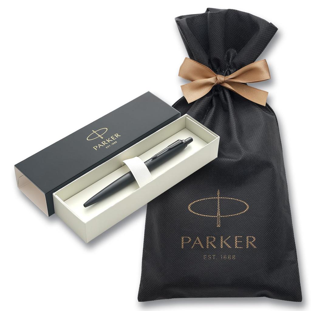 Шариковая ручка PARKER Jotter XL черная BT со средним кончиком, упаковочная сумка с логотипом бренда, подарочная коробка класса люкс, официальный подлинный импортный продукт 2122657ZV3