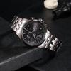 Casio EDIFICE Мода Бизнес Тренд Повседневный Универсальный Ретро Классический Три Циферблата Шесть Стрелок Черный Циферблат Спортивные Водонепроницаемые Кварцевый Механизм EFB-670SBG-1AVUPR