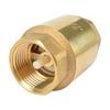 Высококачественный латунный вертикальный обратный клапан 1/2'' -4'' дюйма с внутренней резьбой, пружинный обратный клапан, клапан против обратного потока, вертикальный обратный клапан