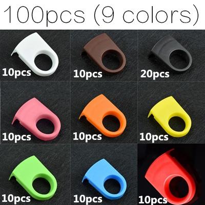 100pcs/Set Bottle Buckle Holders ABS Plastic Drink Clips Cocktail Snaps For Beer Glass Bottle Buckle Holders Beer Bar Set