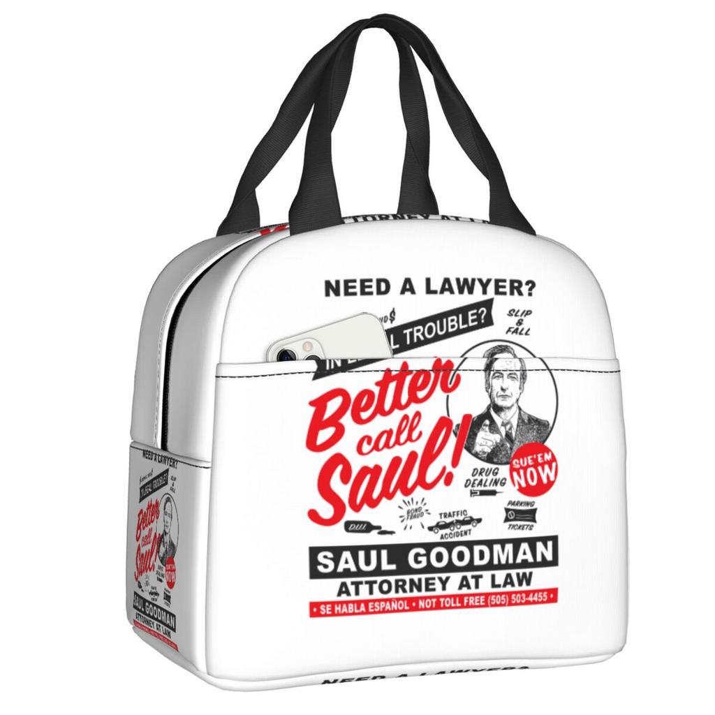 Distressed Breaking Bad Resuable Lunch Box for Women Multifunction Los Pollos Hermanos Cooler Thermal Food Insulated Lunch Bag