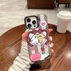 Мальтийская милая щенячья линия Для IPhone 17 16 15 14 13 12 11 Pro Max Plus Матовый цвет Задняя крышка телефона