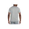 Nike Футболка с коротким рукавом и логотипом, однотонная, мужская, серая, HV5203-084