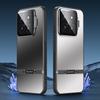 Phone Case for Xiaomi 14 Pro Matte PC+TPU Cover with Lens Frame Kickstand