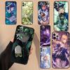 Мягкий чехол Genshin Impact для Samsung Galaxy S25 S21 S22 S23 S24 Ultra S9 S10 Plus S20 FE S24 FE