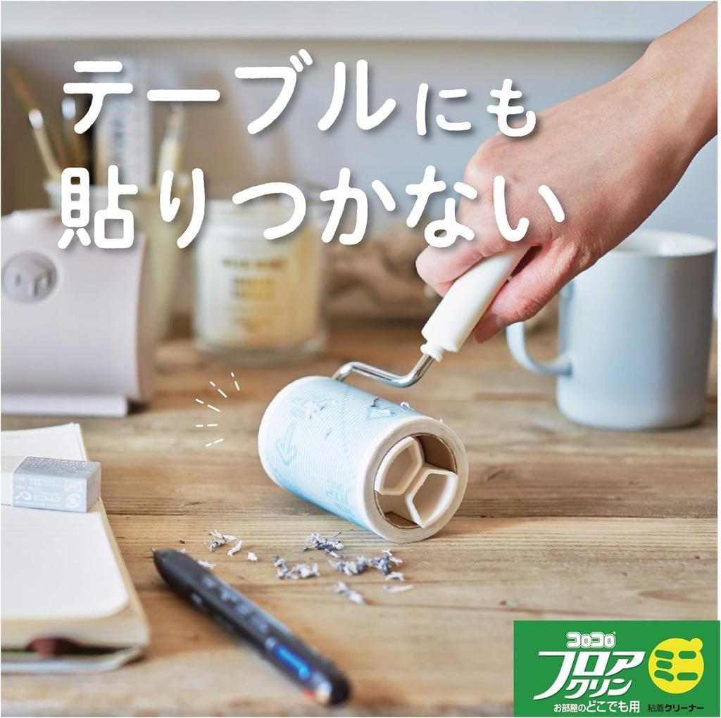 Nitoms Corocoro Mini Запасные 50 рулонов Подходит для пола для учебы и лента 80 мм CC8985, (6 рулонов), Очиститель, Где угодно, Дерево, Ковер, Татами, Столы,