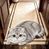 2D Домашний Декор Ковер Нескользящий Мультяшный Ковер Милый Кошачий Ковер Зональный Ковер для Гостиных