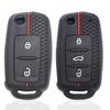 Силиконовый чехол для автомобильного ключа для Volkswagen Vw Polo Golf Passat Tiguan Beetle Caddy T5 Up Eos Skoda Octavia Seat Leon Altea