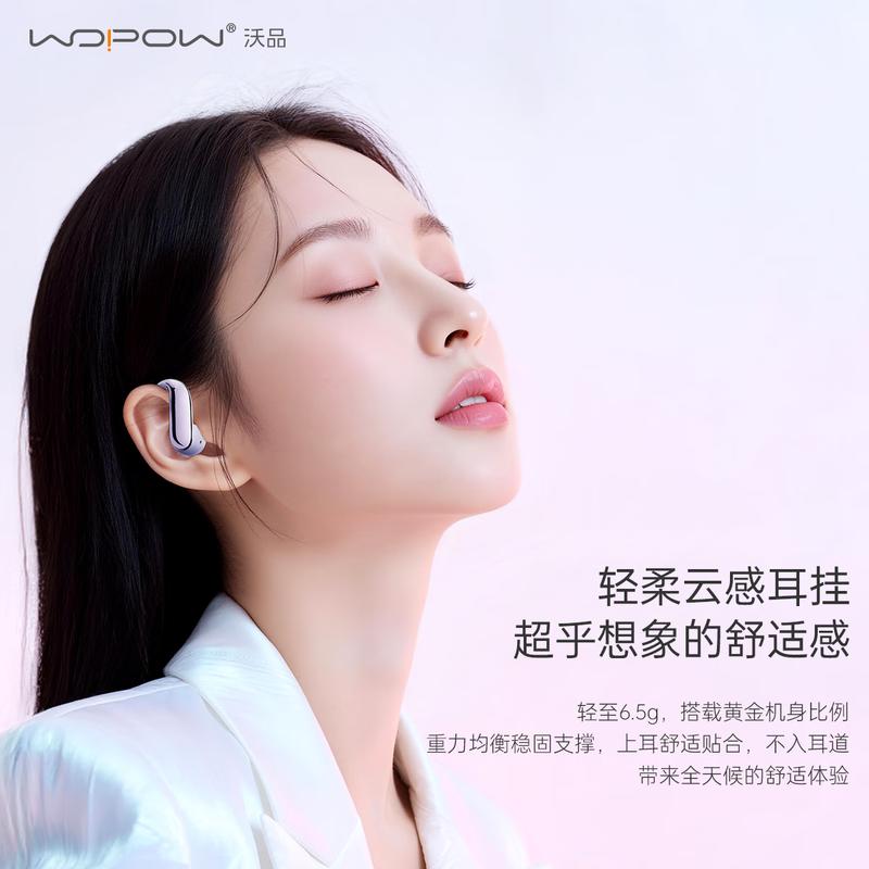 Wopin WOPOW Wireless Bluetooth Earphones Hanging Ear Suitable for Apple and Huawei Open