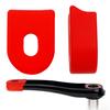 1 Pair Crank Boot Soft High Flexibility Tear-Resistant Protective Silicone Vibrant Color Crankset Cover for Bike
