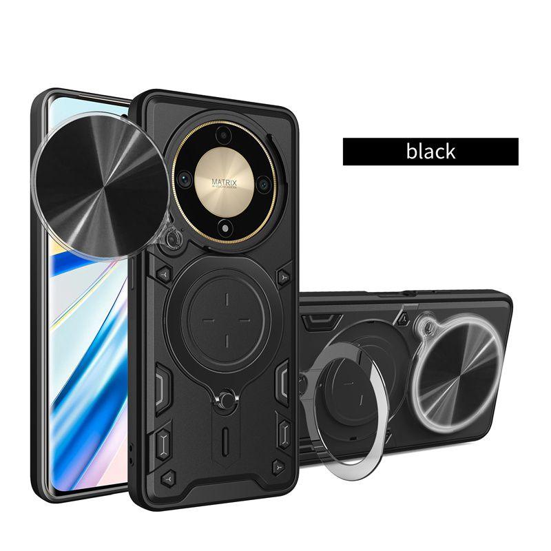Protective Cover For Honor Magic 6 Lite Magic 6 Pro X9b X8b X7b 5G Case Stand Holder Lens Protection Shockproof Funda Coque Capa