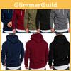 Hooded Hoodies Mens Sweatshirt Sweater Jumper Comfy Pullover Outwear Coat Tops