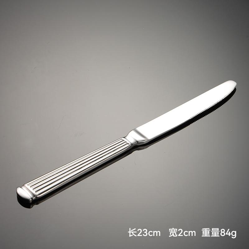 410 нержавеющая сталь тонкая римская колонна серия западные кухонные ножи вилки и ложки набор столовых приборов подарки 5 основных частей