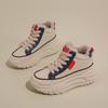 2025 Winter Velvet Warm Platform Cotton Shoes Women's Korean Version High-top Ins Tide Student Leisure Sports Women's Shoes K6717