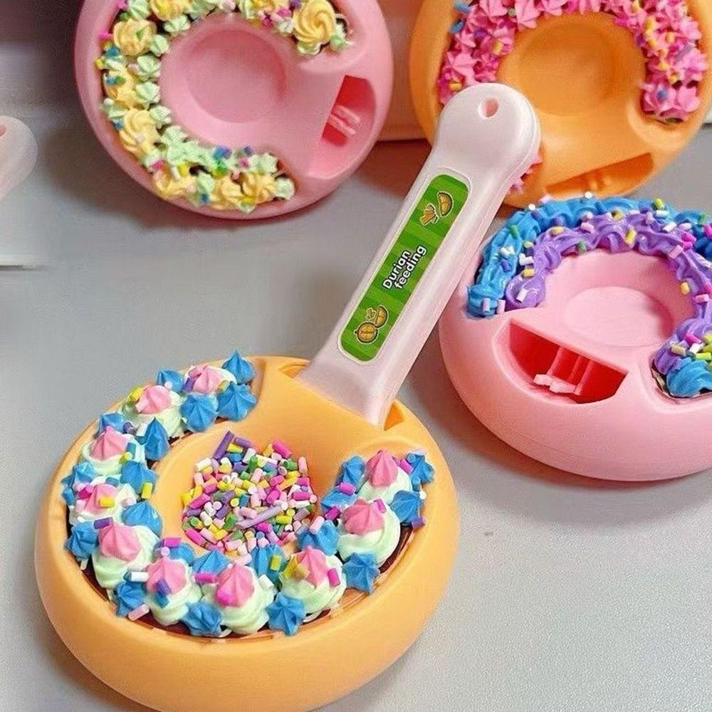 Japanese Pudding Feeding Toy Simulation Cream Play House Toys Kawaii Role Play Toy Early Education