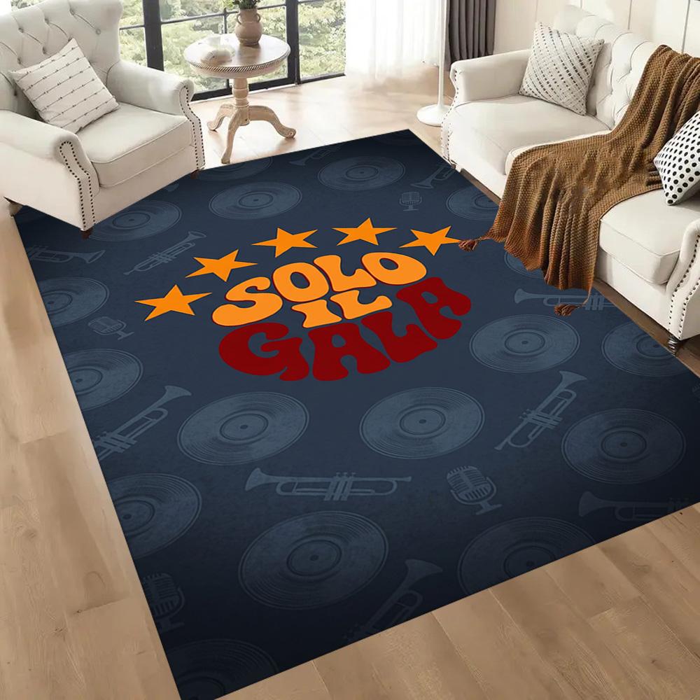 Galatasaray 199 Area Rug Suitable for Decorate room Balcony Entryway Kitchen Antislip Carpet Anime Office Decor Perfect Birthday/Christmas Gift Idea