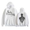 Hot Anime Solo Leveling Sung Jin-Woo Printed Hooded Men Women Prevalent Hoodies Casual Loose Pullover Harajuku Male Sweatshirt