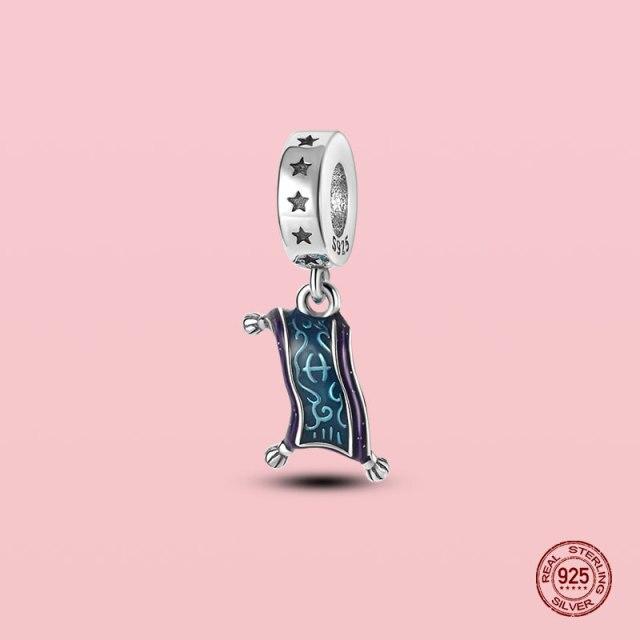 Подвеска из стерлингового серебра 925 пробы, очаровательные бусины для оригинального браслета Panjia, ожерелье, женские украшения