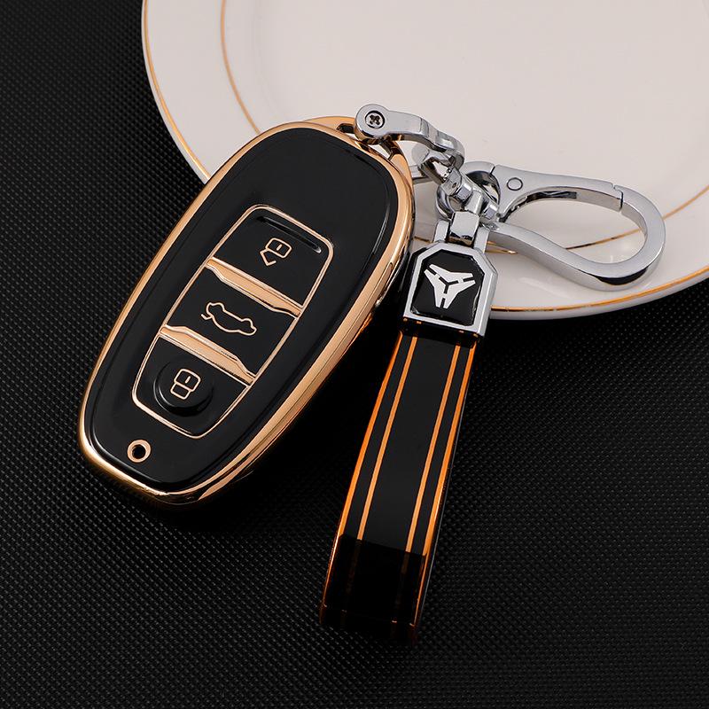 Hongqi EQM5/H7/E-HS3 Key Shell: Full Case Cover for H5 and HS7 Models - Unisex