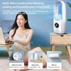 Bladeless Fan Home & Office Table Cooling Fan Portable Air Conditioner Economical Mute Air Cooler