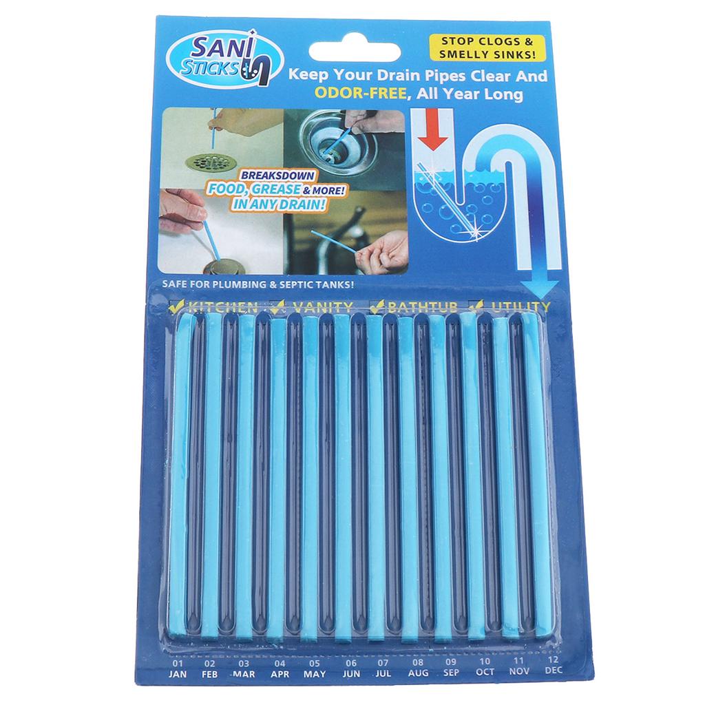 1 шт. Трубопроводная ванна дезактивация слив кухонная раковина Filt Sani Sticks канализационный стержень для очистки AVE