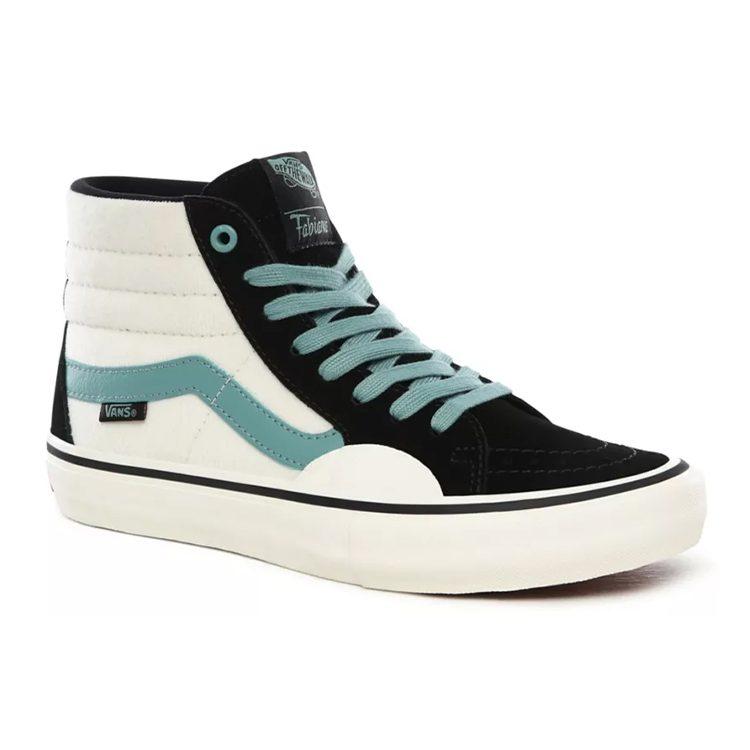 Sk8 Фабиана Дельфино x Sk8 Vans-Hi Pro 'Черный Масляно-Синий' VN0A45JD2MA