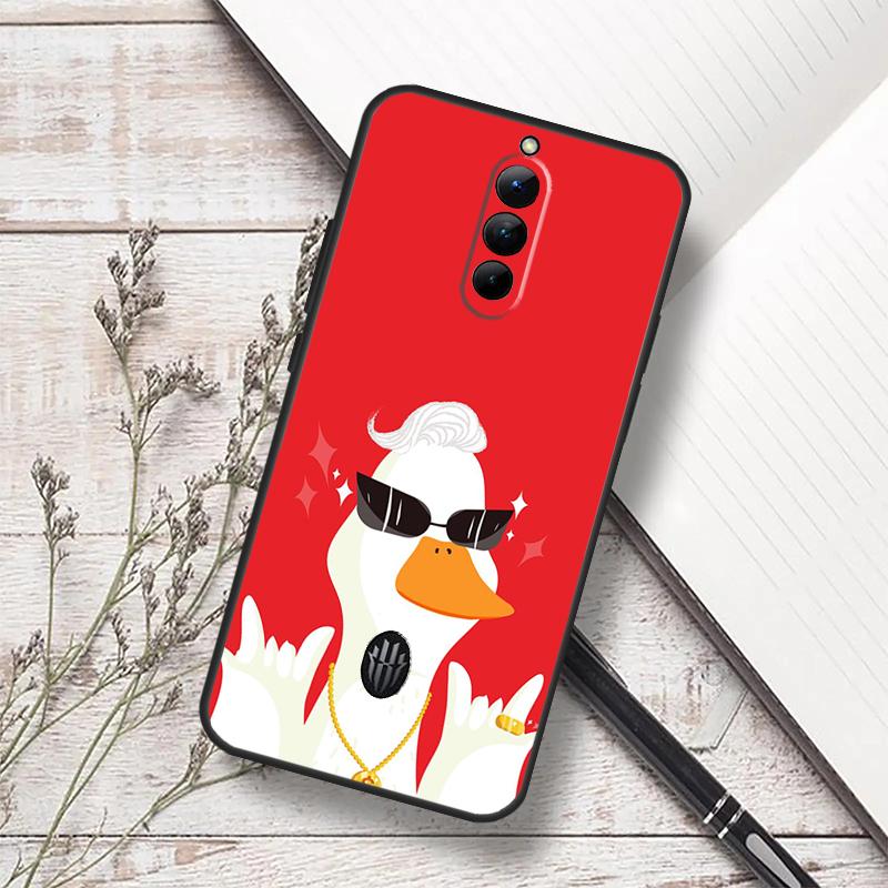 Cartoon Cute Animal Duck Case For ZTE Nubia Red Magic 7S 6S 7 Pro RedMagic 10 Air 8S 9S 10S 8 9 10 11 Pro Plus Funda