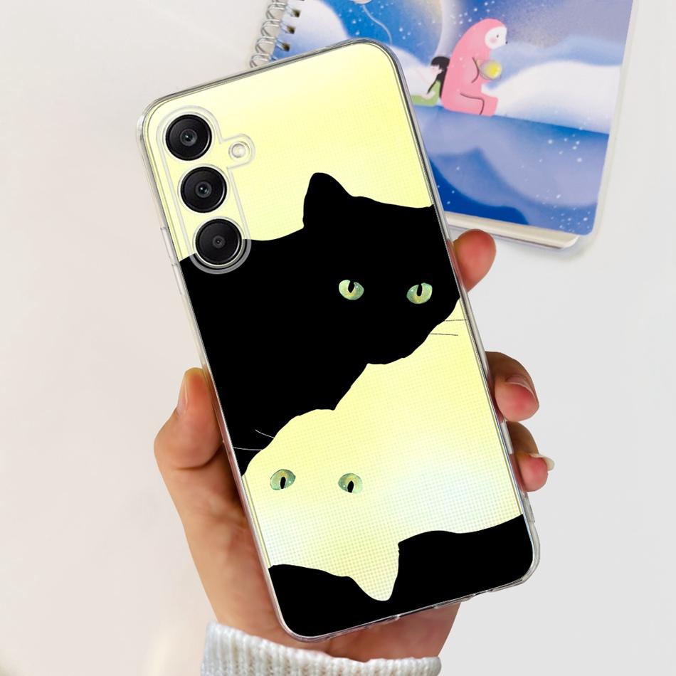Чехол для Samsung Galaxy A25 Samsung A25 5G SM-A256B 2023 Элегантная печать Мягкий силикон ТПУ Тонкая задняя крышка телефона