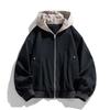 Autumn and Winter New Hong Kong Style Jacket Men's Loose Casual Large Size Fat Couple Coat