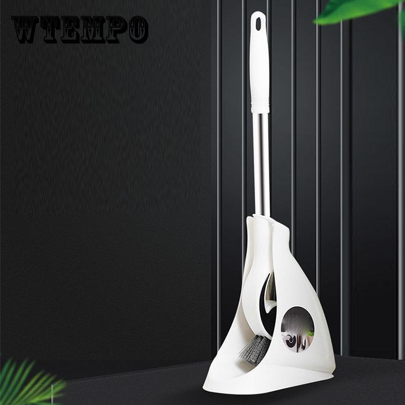 Набор туалетных ершиков Туалетная щетка Многофункциональная чистящая щетка для удаления мертвых пятен для мытья Туалетная щетка с длинной ручкой и основанием