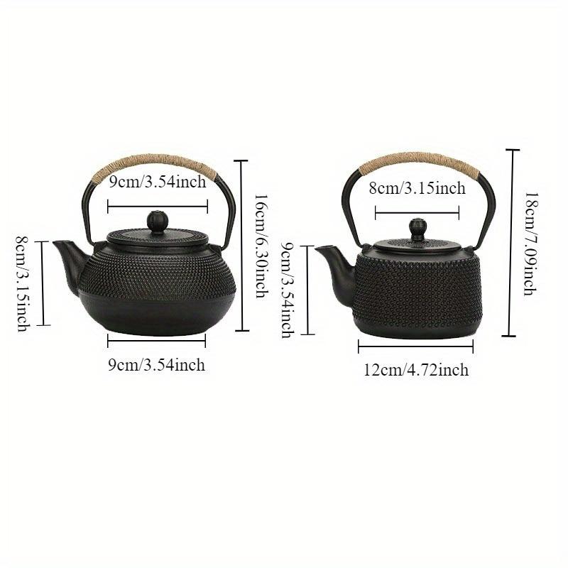 Cast Iron Teapot, Water Boiling Kettle, Household Tea Making Pot, Teaware, Japanese Tetsubin, Iron Bottle