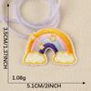 Rainbow Embroidery Sticker Badge - Clothing Accessory Patch