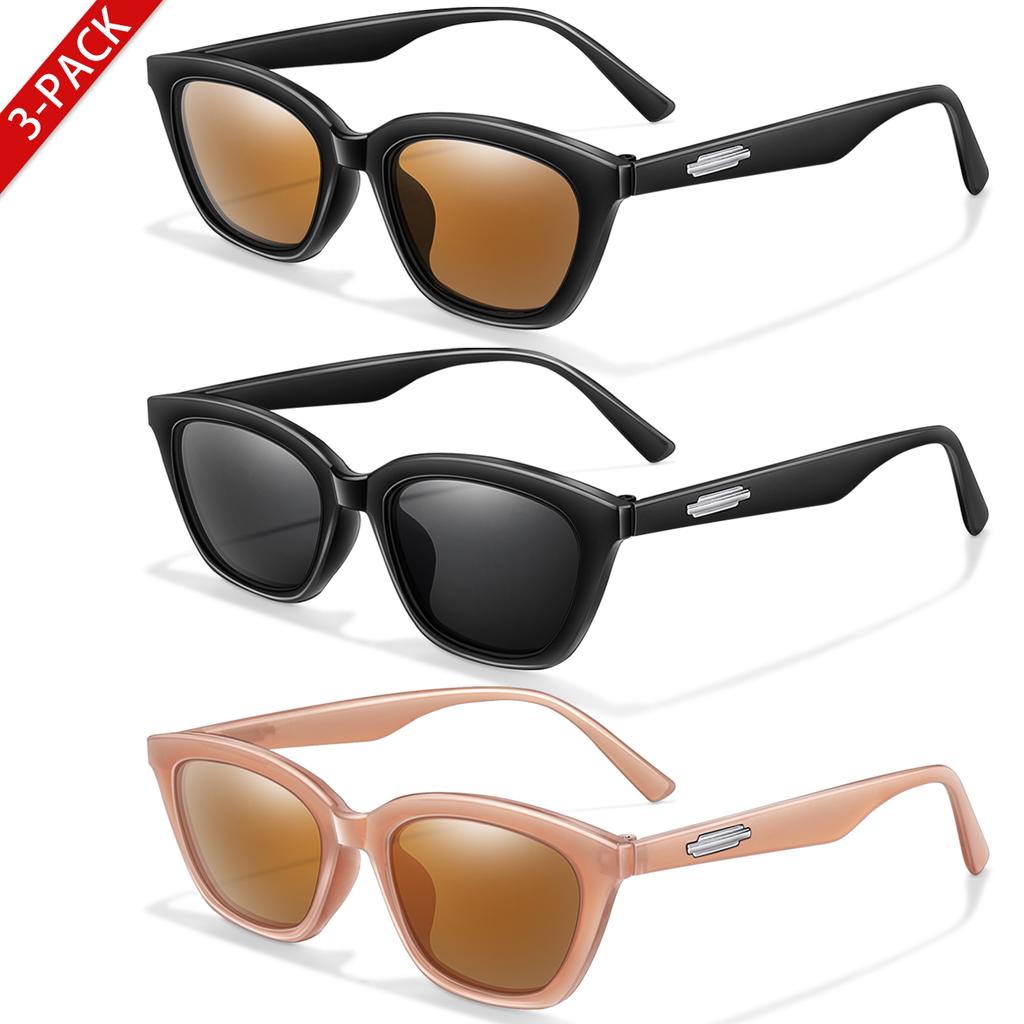 1 шт./3 шт. Солнцезащитные очки для рыбалки «кошачий глаз» Женские Модные Дизайнерские Резаные Маленькие Оправы Тени Ретро Мужские Вечерние Женские Очки Uv400