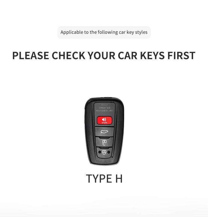 Чехол для ключей для Toyota Corolla, Camry, RAV4, Highlander, CHR, Levin, Rongfang и Asia Dragon